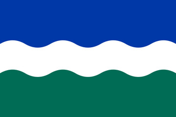 Flag of Nederweert Municipality (Limburg province, Kingdom of the Netherlands, Holland) Ni-jwieërt