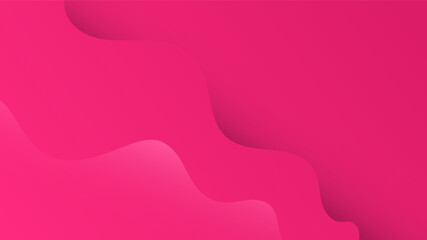 Modern Abstract Background with Motion Wave and Red Pink Gradient Color