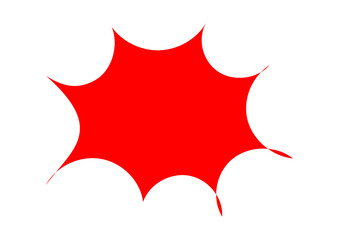 red star on white