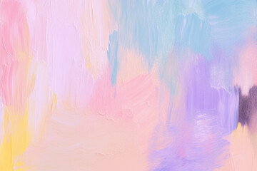 Pastel acrylic texture painting abstract banner background, Handmade organic original with high resolution scanned file technique