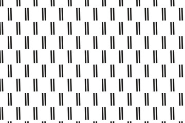 simple abstract seamlees black colour virtical short line pattern