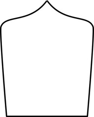 Islamic Arch Frame, Aesthetic Frame, Islamic Border, Islamic ornament 