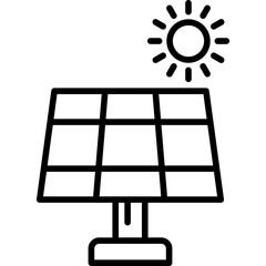 Solar Panel Icon