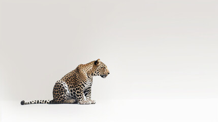 leopardo  - obrazy, fototapety, plakaty