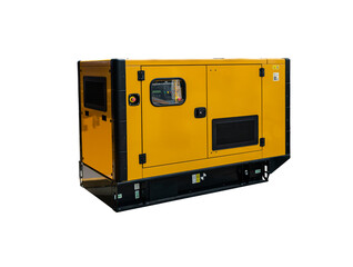 Mobile diesel generator for emergency electric power, industrial diesel power generator