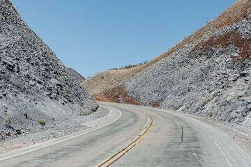 Death valley road, USA.