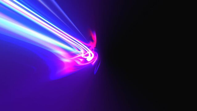 Lichtschweif, Lighttrails, Glasfaser FTTH Highspeed Internet DSL VPN-Tunnel, Daten Sicherheit, Security, Multimedia, blau, lila, violett, schwarz, schnell, turbo, 4k, UHD