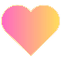 heart design shape love icon