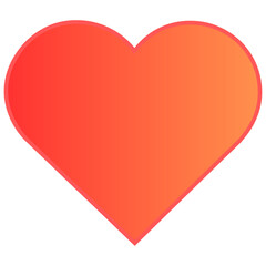 heart design shape love icon