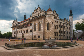 In the historic centre of Litomysl