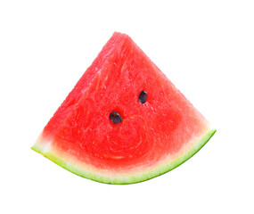 sliced watermelon isolated on transparent png