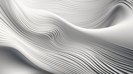 abstract white wavy background