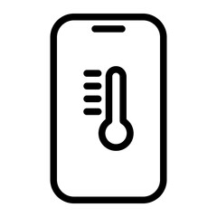 electronics line icon