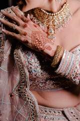 bride's hand