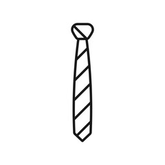 Tie icon. bussines clothes for men.
