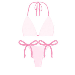 Pink bikini