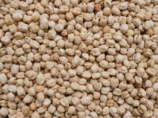 Raw chickpea , protein rich vegan source