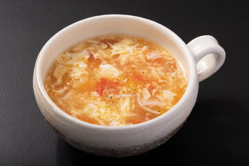 トマトと卵のスープ