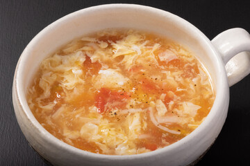 トマトと卵のスープ