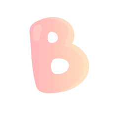 A-Z 0-9 pastel