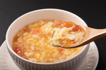 トマトと卵のスープ