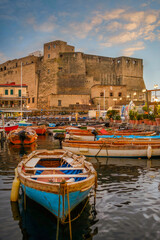 Borgo Marinari and Castel dell'Ovo (Egg Castle), Naples, Italy