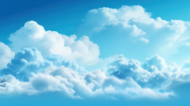 blue sky with clouds HD 8K wallpaper Stock Photography Photo Image