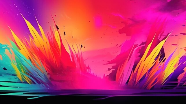 abstract colorful background with clouds HD 8K wallpaper Stock Photography Photo Image