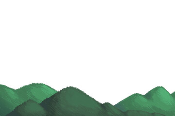 texture green mountain frame 
