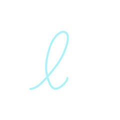 Lind doodle hand writing kid