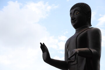 buddha statue in the sky