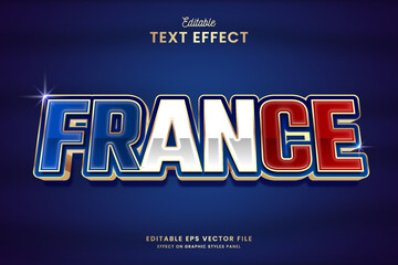 2000.3000 5fixdecorative editable bastille day france text effect vector design