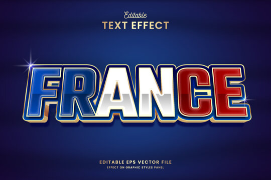 2000.3000 5fixdecorative editable bastille day france text effect vector design