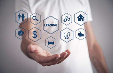 Concept of Leasing. Business