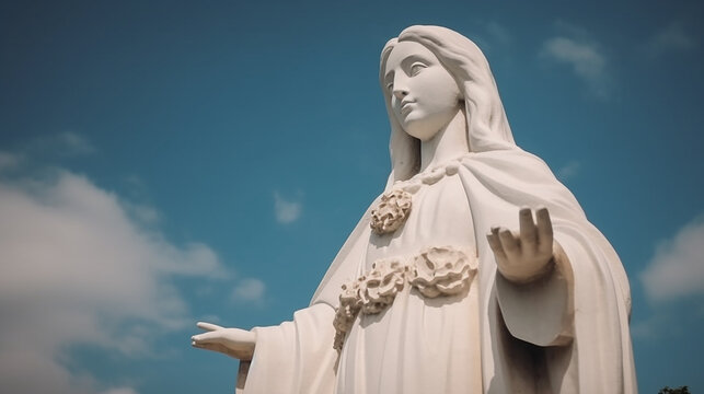 estátua de nossa senhora aparecida, fé cristã 