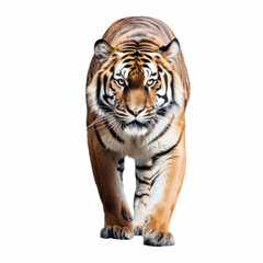 tiger isolated on white