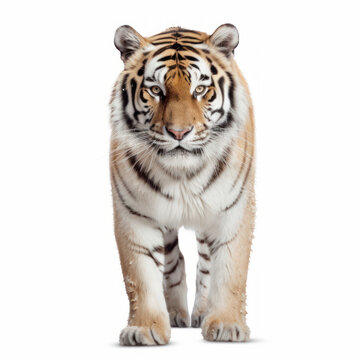 tiger isolated on white © Riccardo