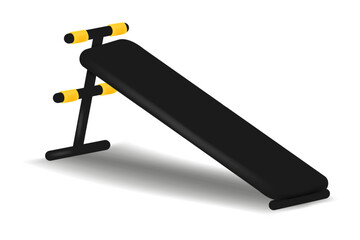 Realistic vector illustration. Sport equipment. Realistic equipment for fitness and power weight lifting exercises