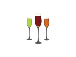 glass of champagne
