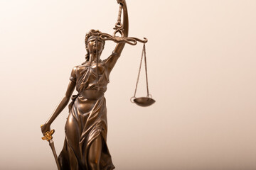 Lady justice. Statue of Justice