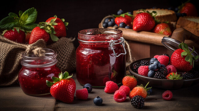 morango fruta geleia com morangos frutas vermelhas 
