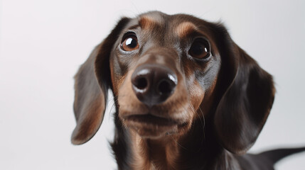 cachorro com cara de atento 