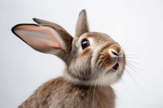 coelho com express&atilde;o de surpresa 