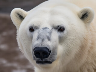 polar bear portrait
