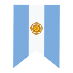 Flag of Argentina illustration