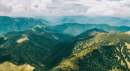 Fototapeta premium beautiful landscape of mountains of the amazon
