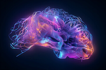 brain and nerve cells electrical pulses Neurons electrical pulses. Interconnected neurons with electrical pulses