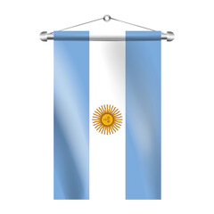 Flag of Argentina illustration