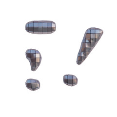 Funny Disco 3D Alphabet or PNG Letters