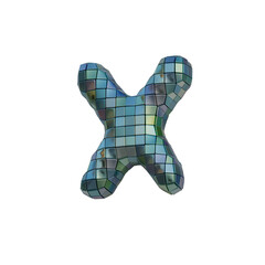 Funny Disco 3D Alphabet or PNG Letters